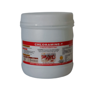 CHLORAMINE-T Gumboro Disinfectant – Chloramine-T has been proved effective against Gumboro Virus. More powerful than Quat Compounds, Iodophor & Hypochlorite. Effective against Organic particles as well.